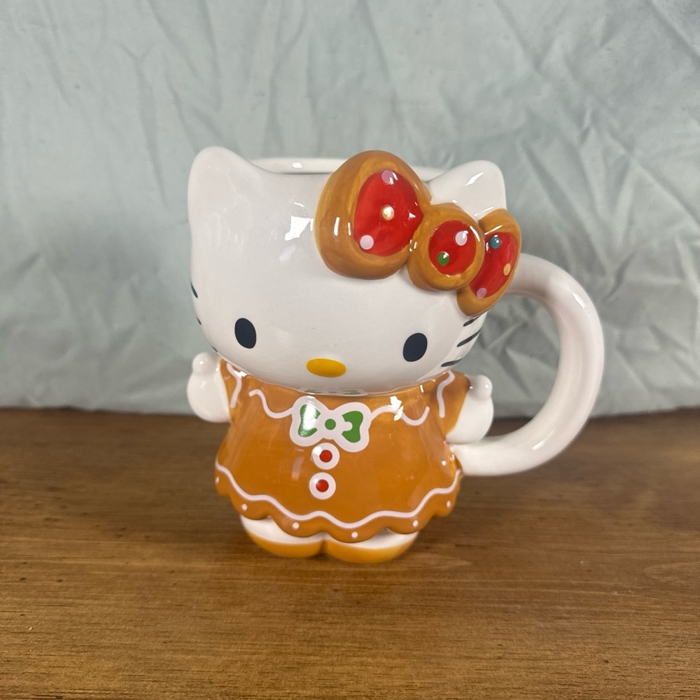 New 2024 Hello Kitty Gingerbread Christmas Mug
